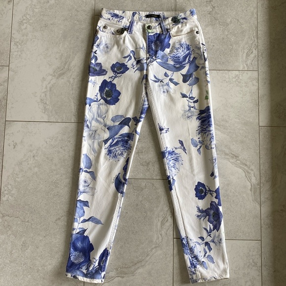 Vintage Roberto Cavalli floral jeans - Picture 2 of 13